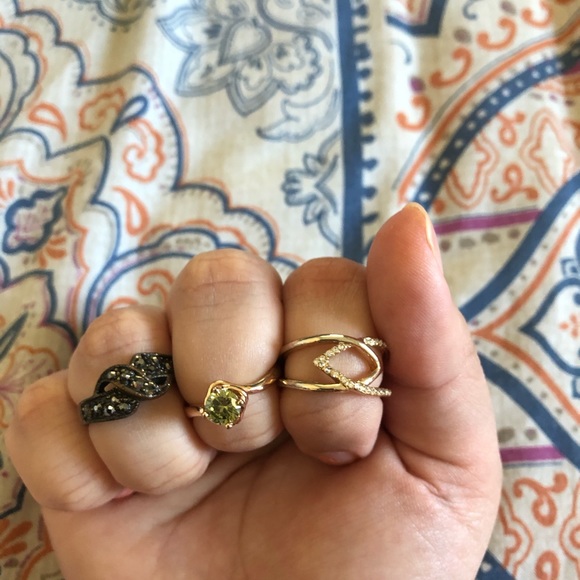 Gold plated rings - Picture 2 of 2